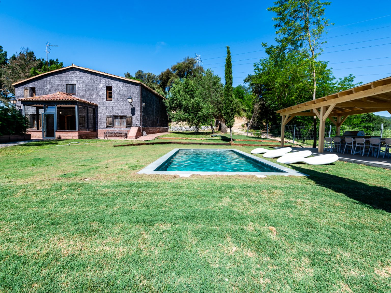 Masia rural con piscina y barbacoa Masia rural con piscina y barbacoa
